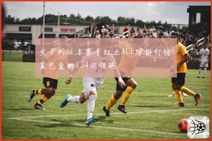 女子网坛本赛季红土ACE球排行榜：莱巴金娜134记领跑